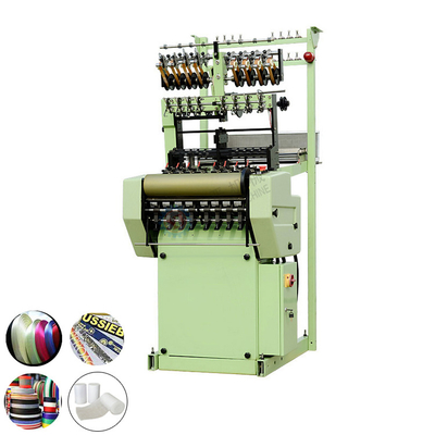 Produce Guangzhou Narrow Factory Professional Custom Automatic High Speed ​​Fabric Needle Loom Band Shuttleless Weaving Machine