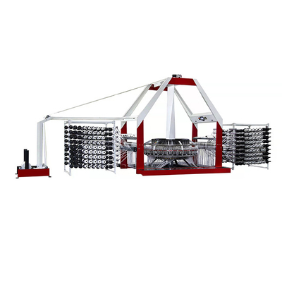 Newest PP Woven Rice Bag Hanger PP Woven Bag 6 Shuttles Weaving Circular Loom Machine Manufacturer
